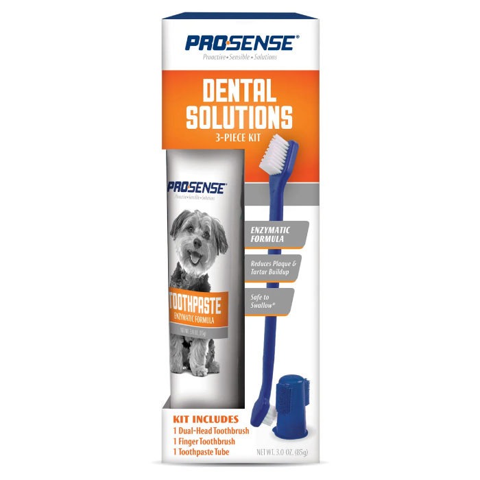 8IN1 PRO-SENSE набор для ухода за зубами для собак 3 предмета