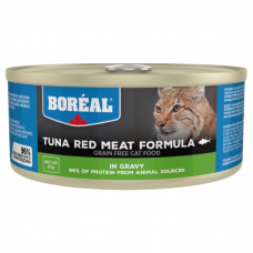 Консервы для кошек всех возрастов BOREAL беззерновые с красным мясом тунца в соусе 80г