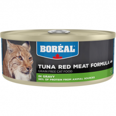 Консервы для кошек всех возрастов BOREAL беззерновые с красным мясом тунца в соусе 156г