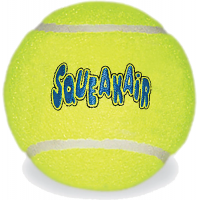 KONG SQUEAK AIR Теннисный мяч игрушка для собак средний 6 см