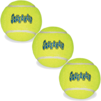 Игрушка для собак KONG SQUEAK AIR Теннисный мяч маленький 5 см