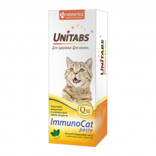 UNITABS IMMUNOCAT витамины для кошек для иммунитета паста 120мл